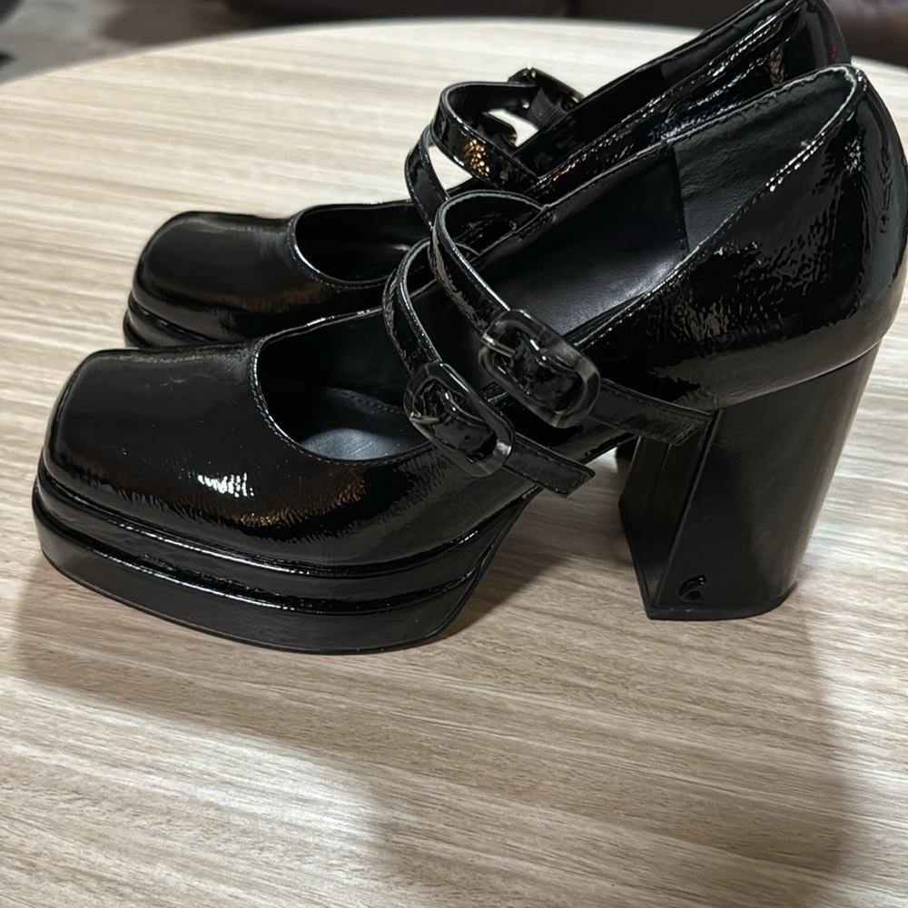 Circus NY Pepper Mary Jane Platform Pump in Black Size 7.5 - Picture 9 of 11
